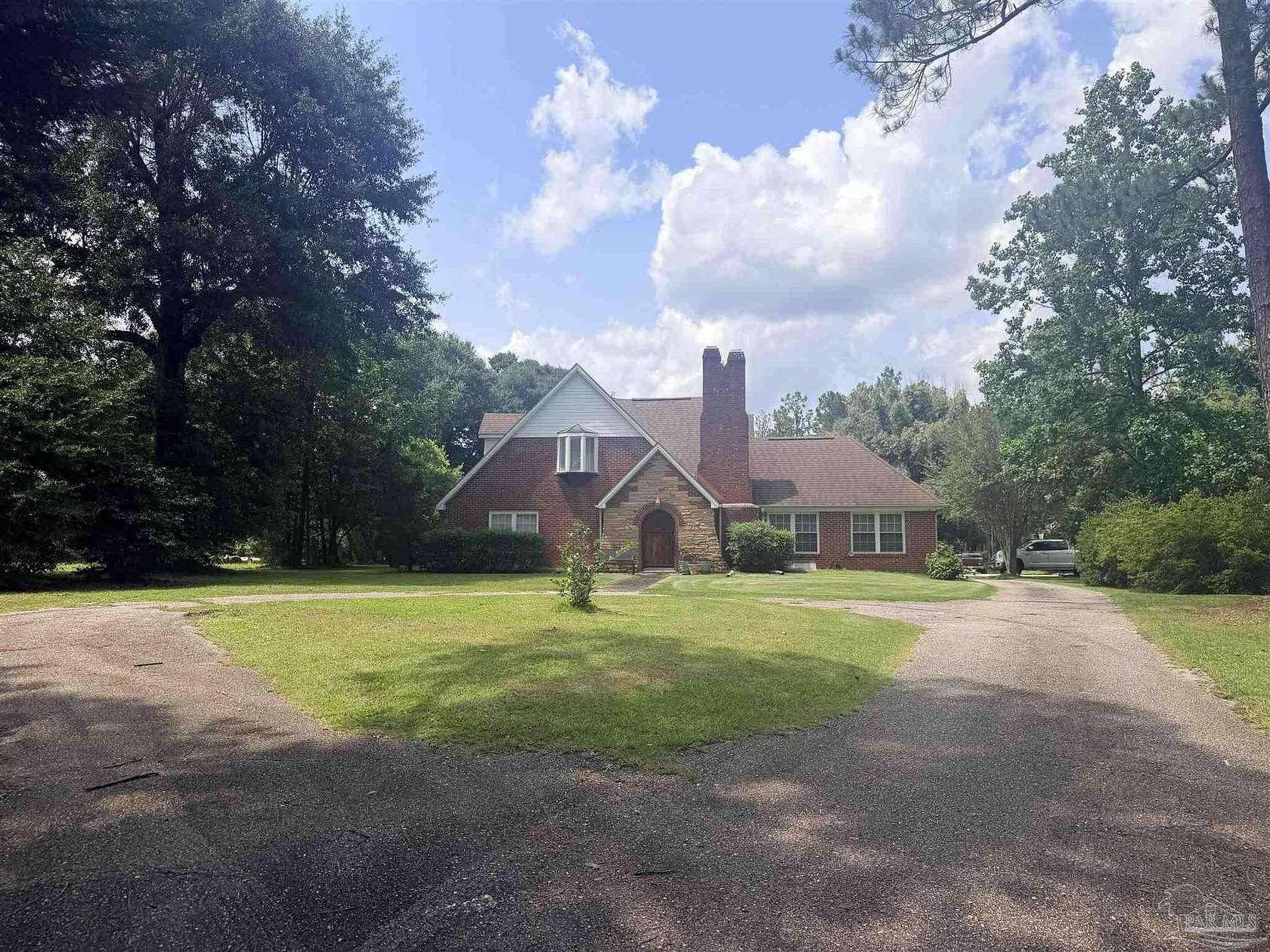 3.6 Acres of Land with Home for Sale in Flomaton, Alabama