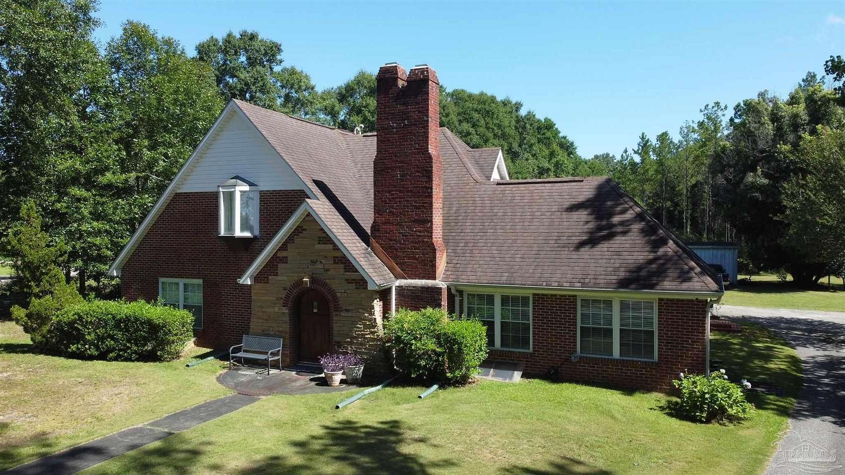3.6 Acres of Land with Home for Sale in Flomaton, Alabama