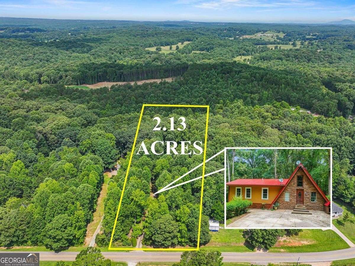 2.13 Acres of Land with Home for Sale in Gillsville, Georgia