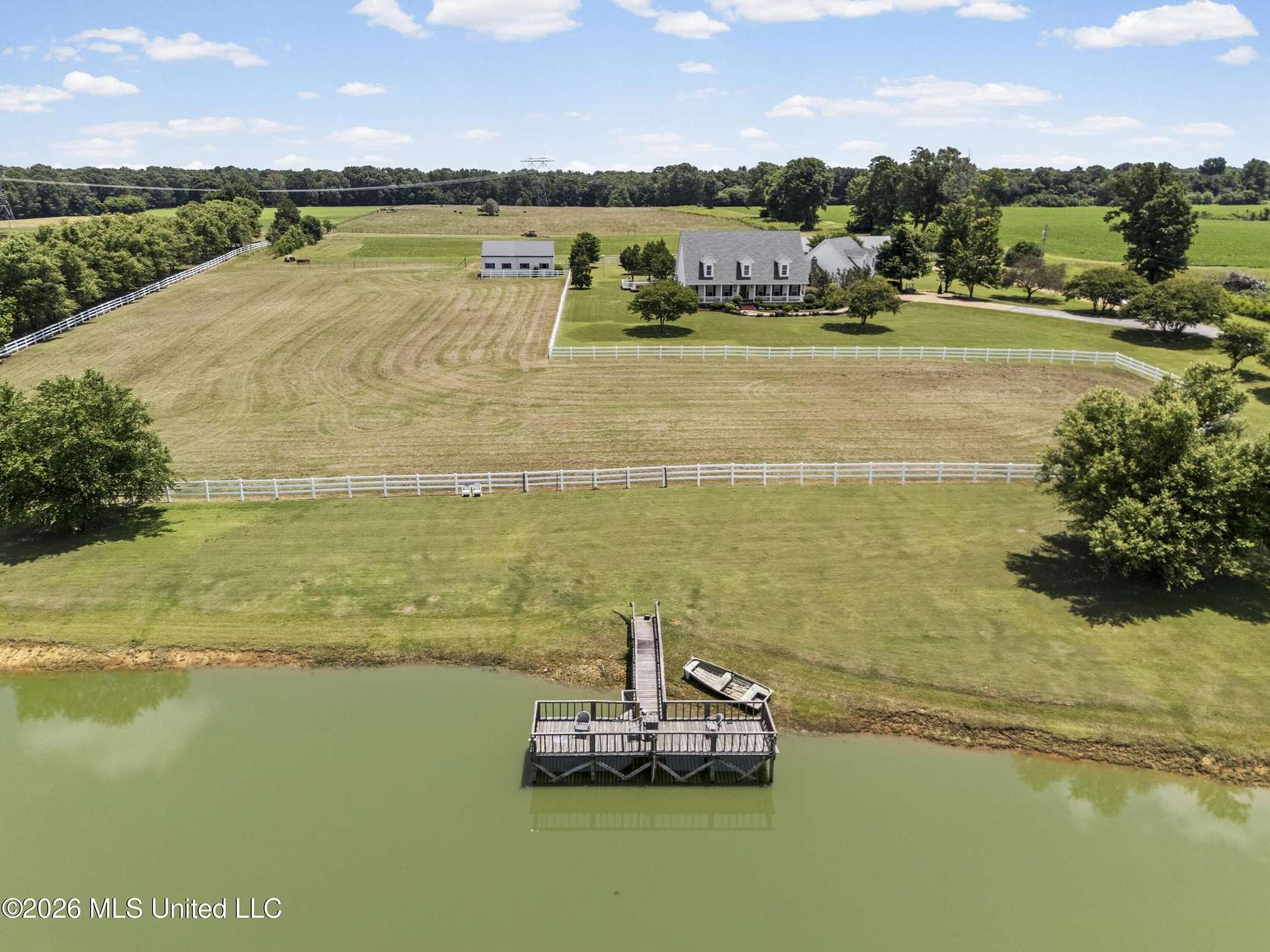 16.6 Acres of Land with Home for Sale in Holly Springs, Mississippi
