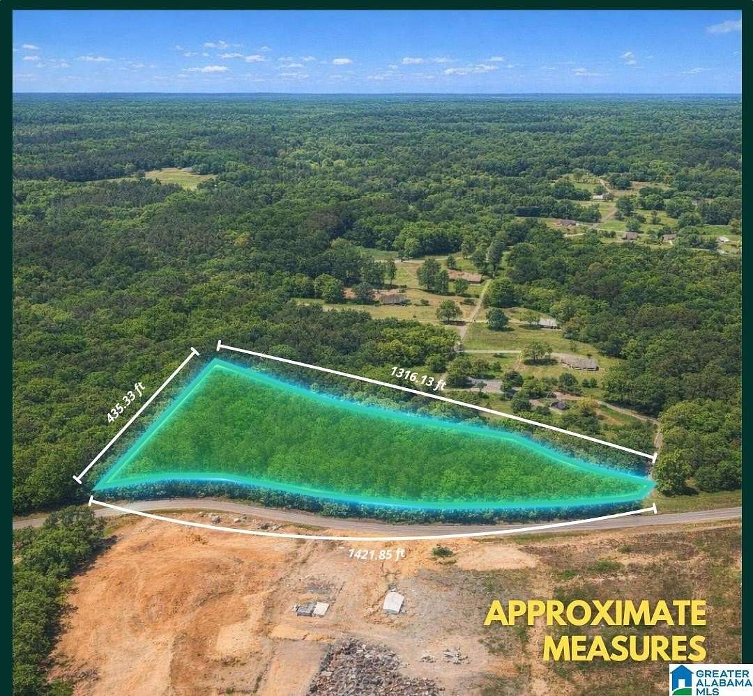 8 Acres of Residential Land for Sale in Lincoln, Alabama