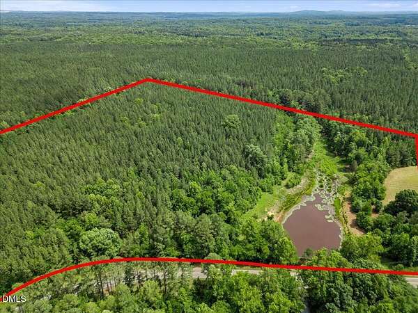 21.4 Acres of Recreational & Residential Land for Sale in Roxboro, North Carolina