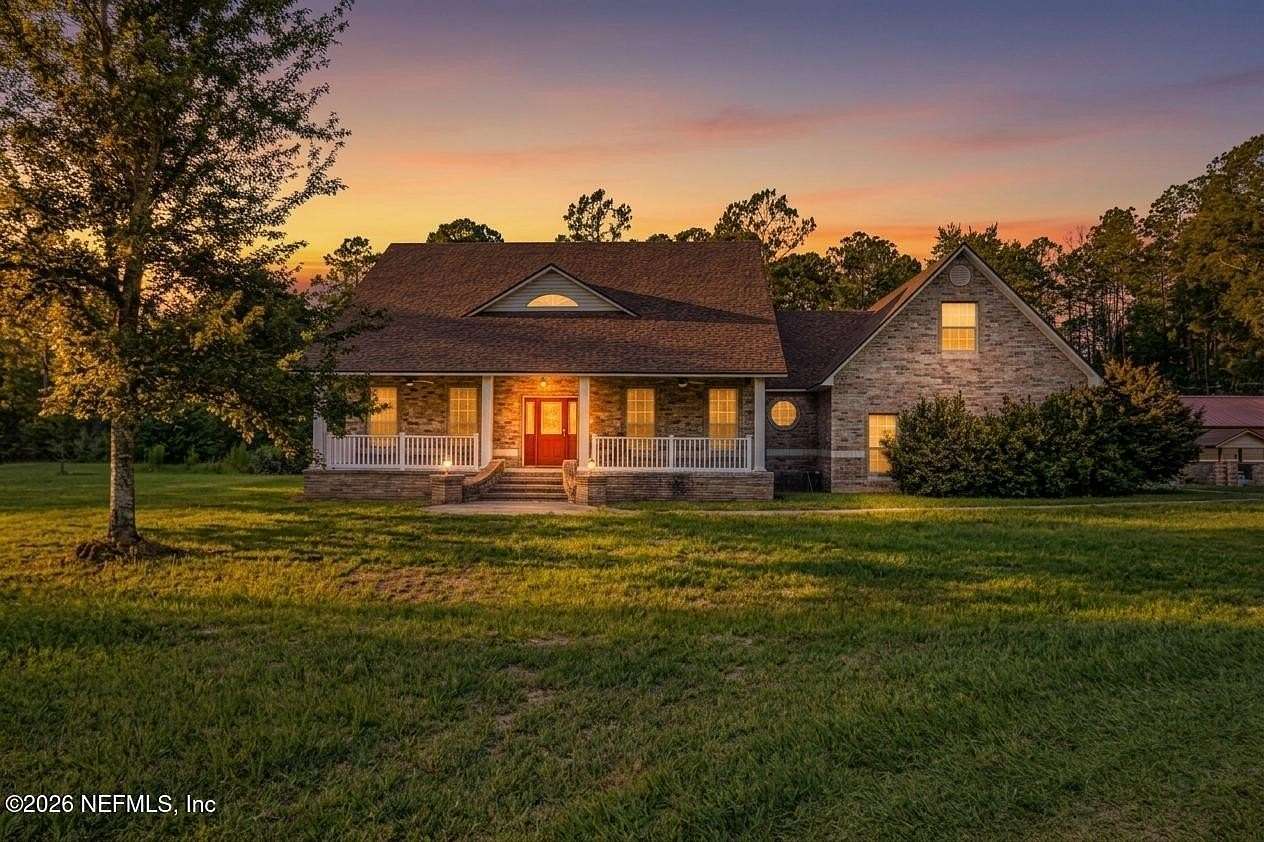 4.85 Acres of Land with Home for Sale in Glen St. Mary, Florida