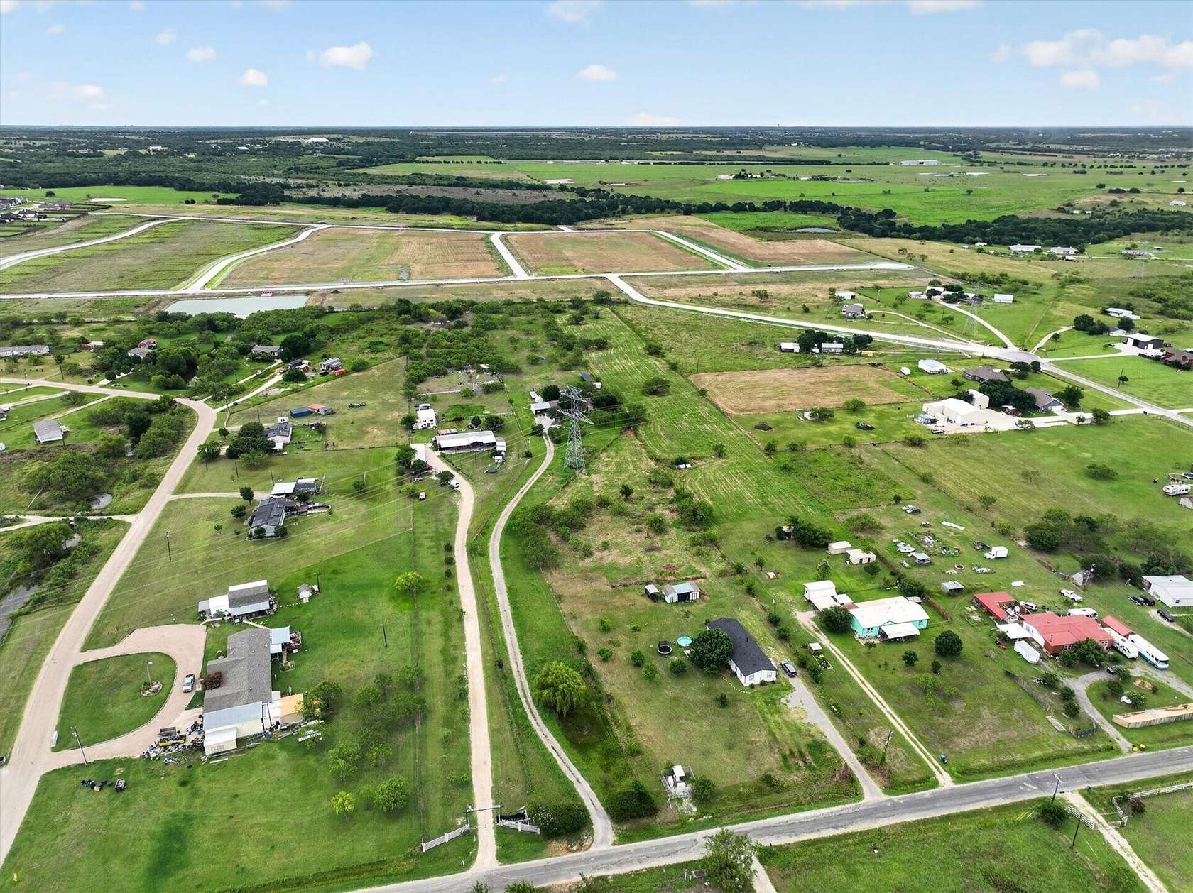 4.46 Acres of Land with Home for Sale in Venus, Texas