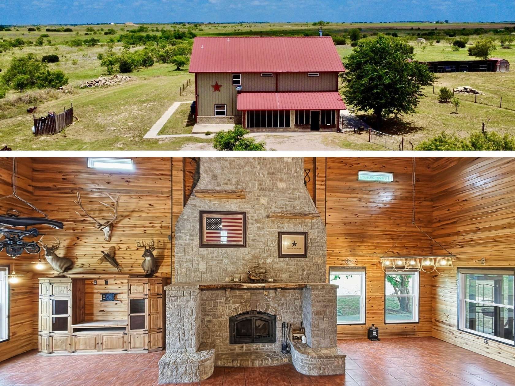 10.6 Acres of Land with Home for Sale in Hamilton, Texas