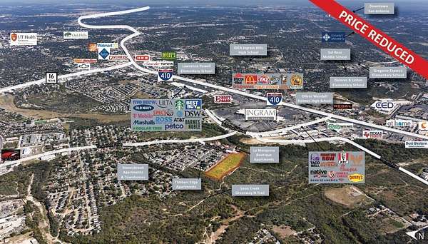 7.67 Acres of Residential Land for Sale in San Antonio, Texas