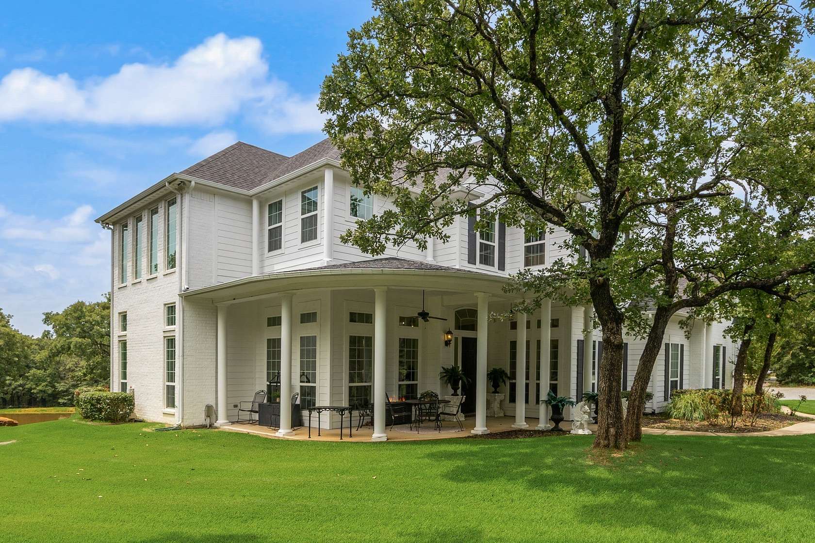 5 Acres of Land with Home for Sale in Valley View, Texas
