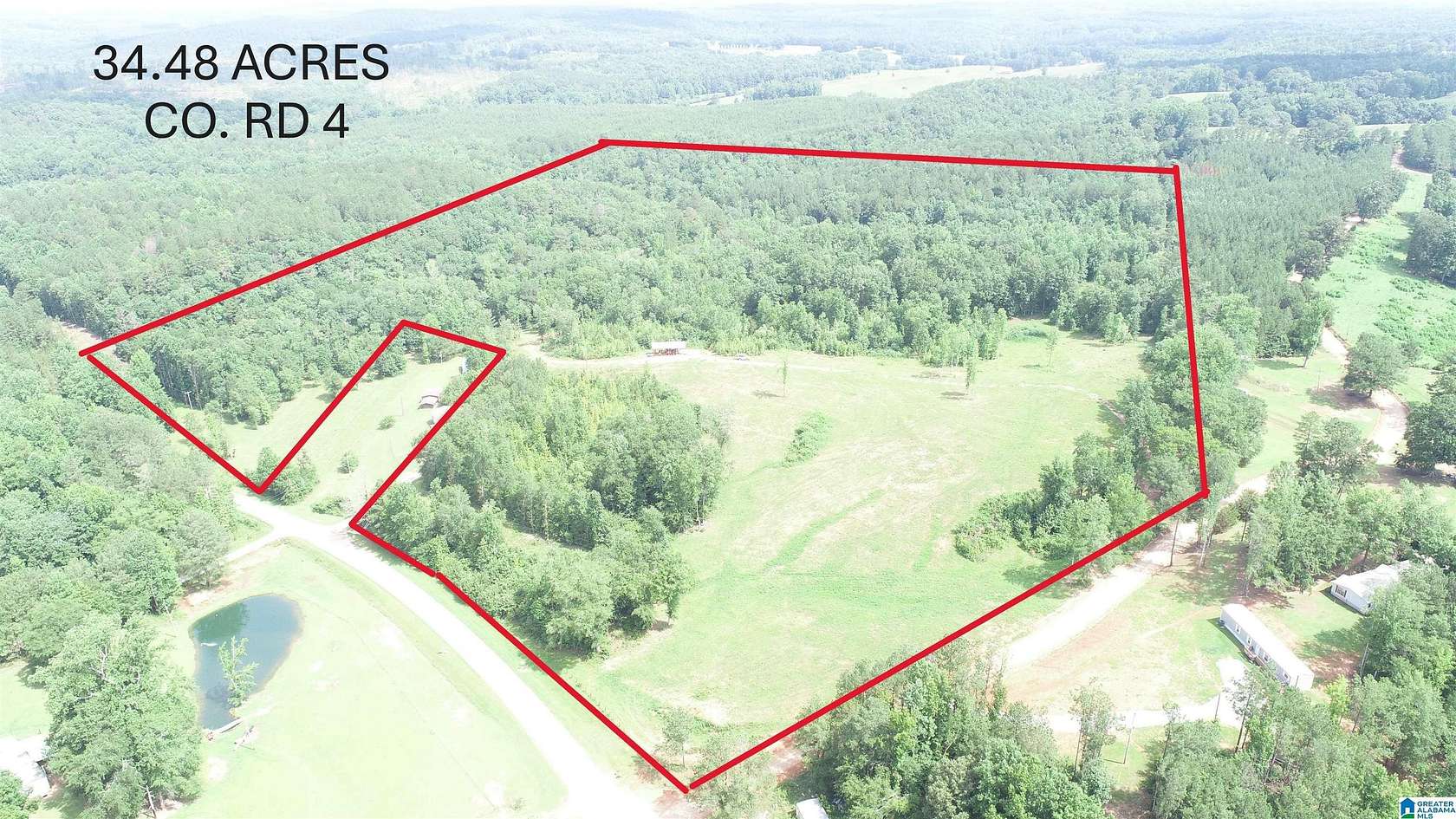 37.5 Acres of Land for Sale in Wedowee, Alabama