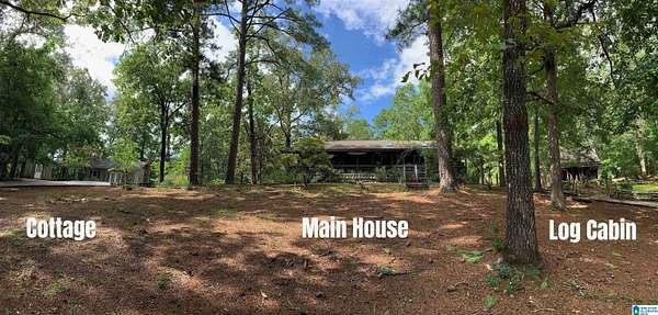 82 Acres of Recreational Land with Home for Sale in Pell City, Alabama