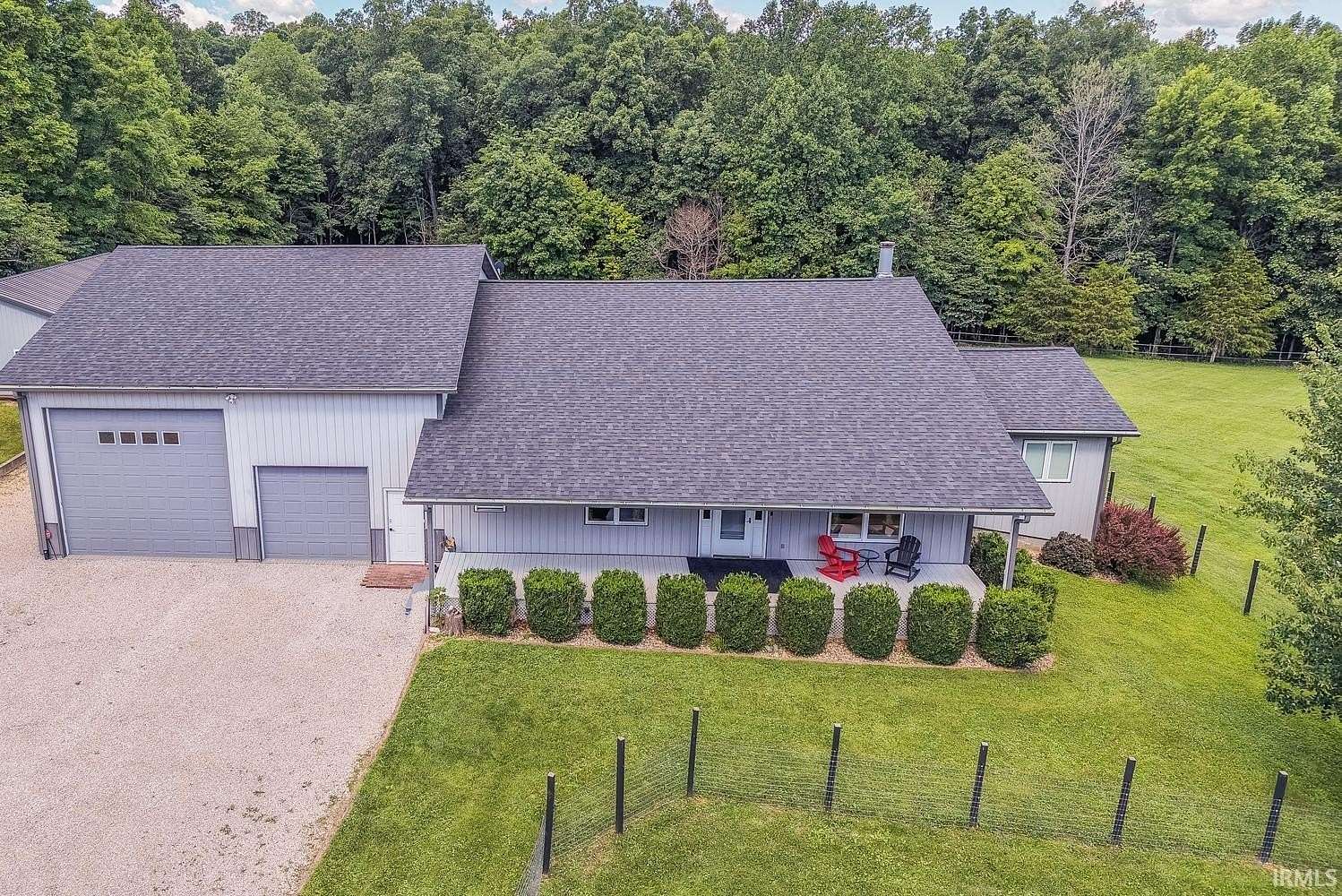 10 Acres of Land with Home for Sale in Bloomington, Indiana