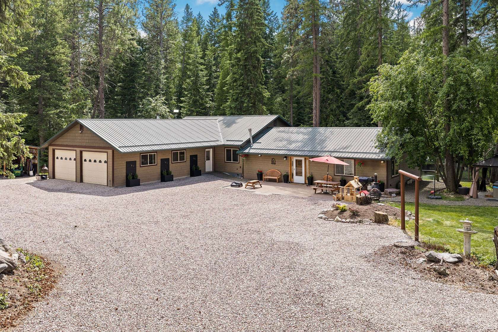 31.2 Acres of Land with Home for Sale in Polson, Montana