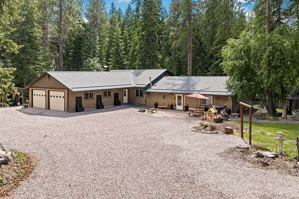31.2 Acres of Land with Home for Sale in Polson, Montana