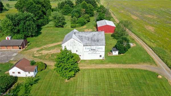 62.8 Acres of Land with Home for Sale in North Jackson, Ohio