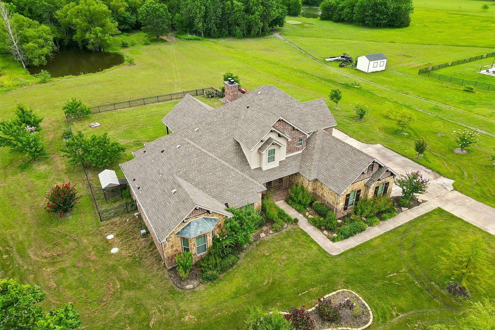 5 Acres of Land with Home for Sale in Melissa, Texas