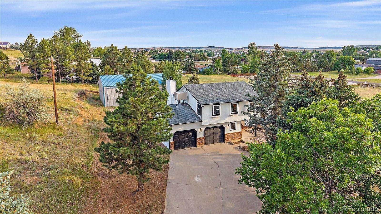 2 Acres of Land with Home for Sale in Parker, Colorado