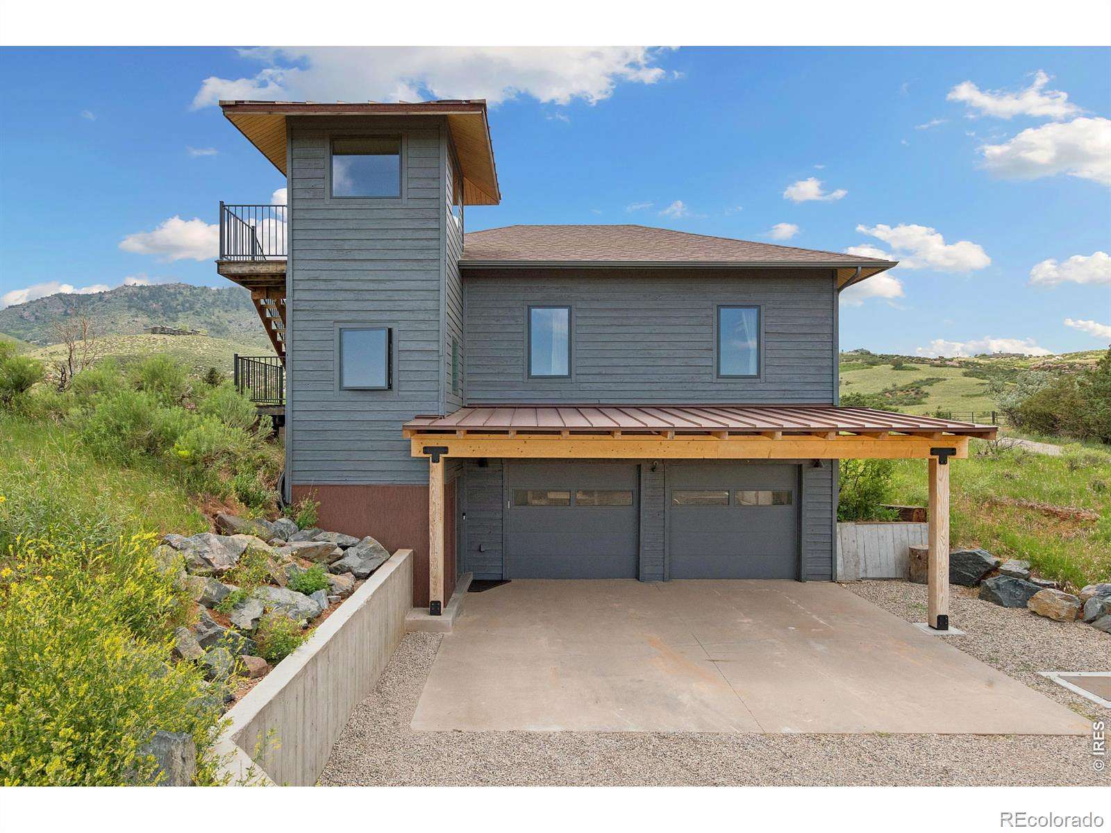 40 Acres of Recreational Land with Home for Sale in Laporte, Colorado