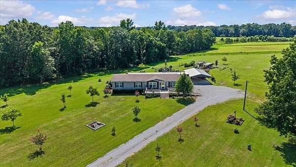 5.86 Acres of Land with Home for Sale in Slocomb, Alabama
