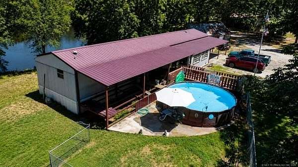 10 Acres of Land with Home for Sale in Bokchito, Oklahoma