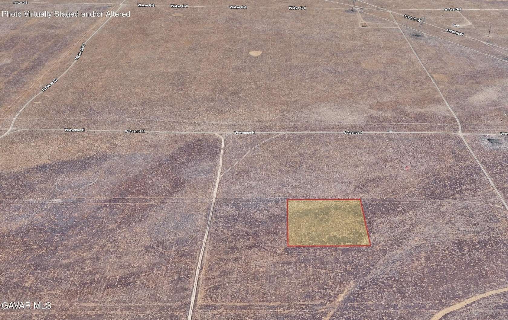 2.5 Acres of Land for Sale in Lancaster, California