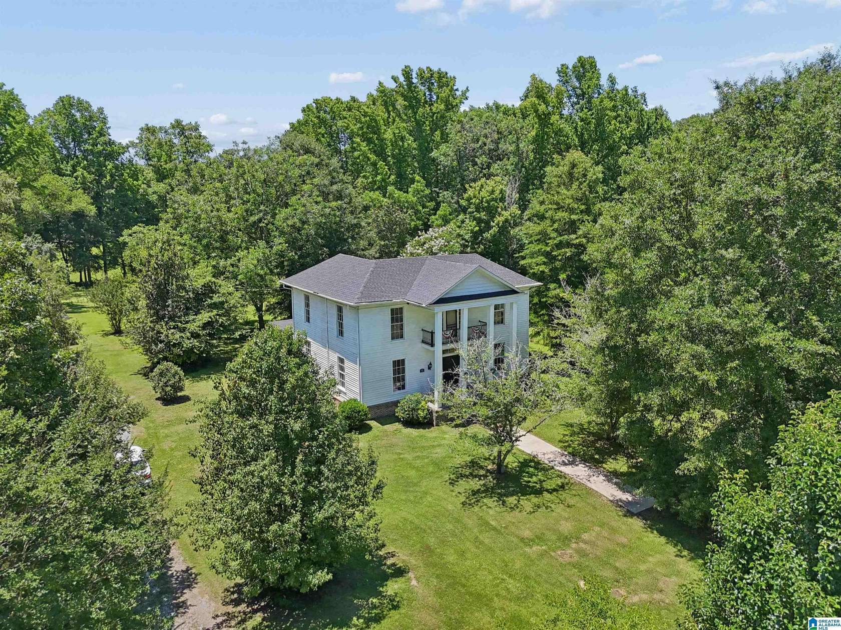 6.6 Acres of Land with Home for Sale in Alpine, Alabama