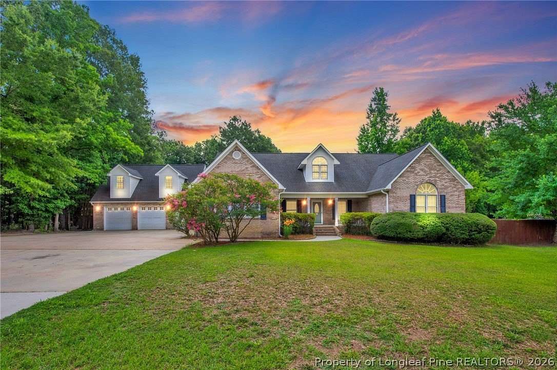 10.2 Acres of Land with Home for Sale in Fayetteville, North Carolina