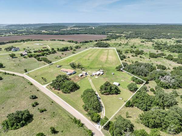 8.69 Acres of Land with Home for Sale in Clifton, Texas
