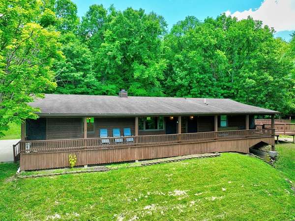 4.4 Acres of Land with Home for Sale in Aurora, Indiana