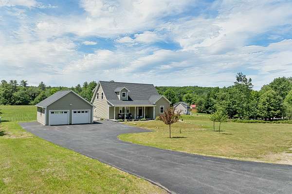 8.18 Acres of Land with Home for Sale in Wakefield, New Hampshire