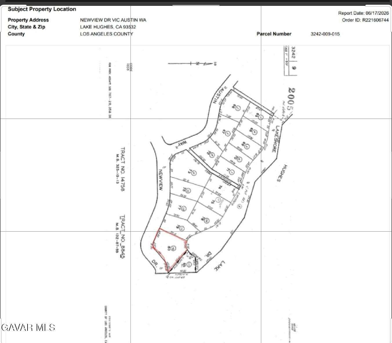 0.2 Acres of Land for Sale in Lake Hughes, California