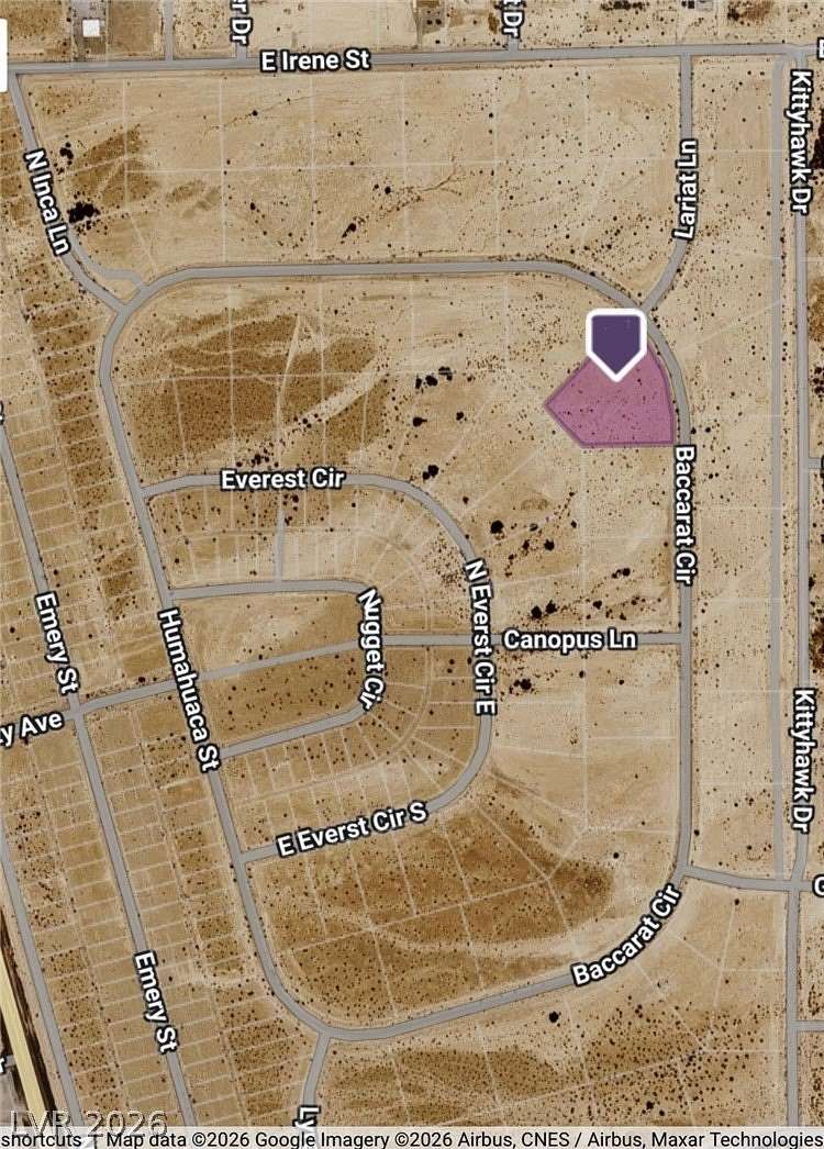 2.3 Acres of Commercial Land for Sale in Pahrump, Nevada
