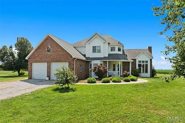 5 Acres of Land with Home for Sale in Trenton, Illinois