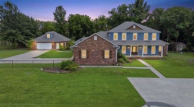 10 Acres of Land with Home for Sale in Owasso, Oklahoma