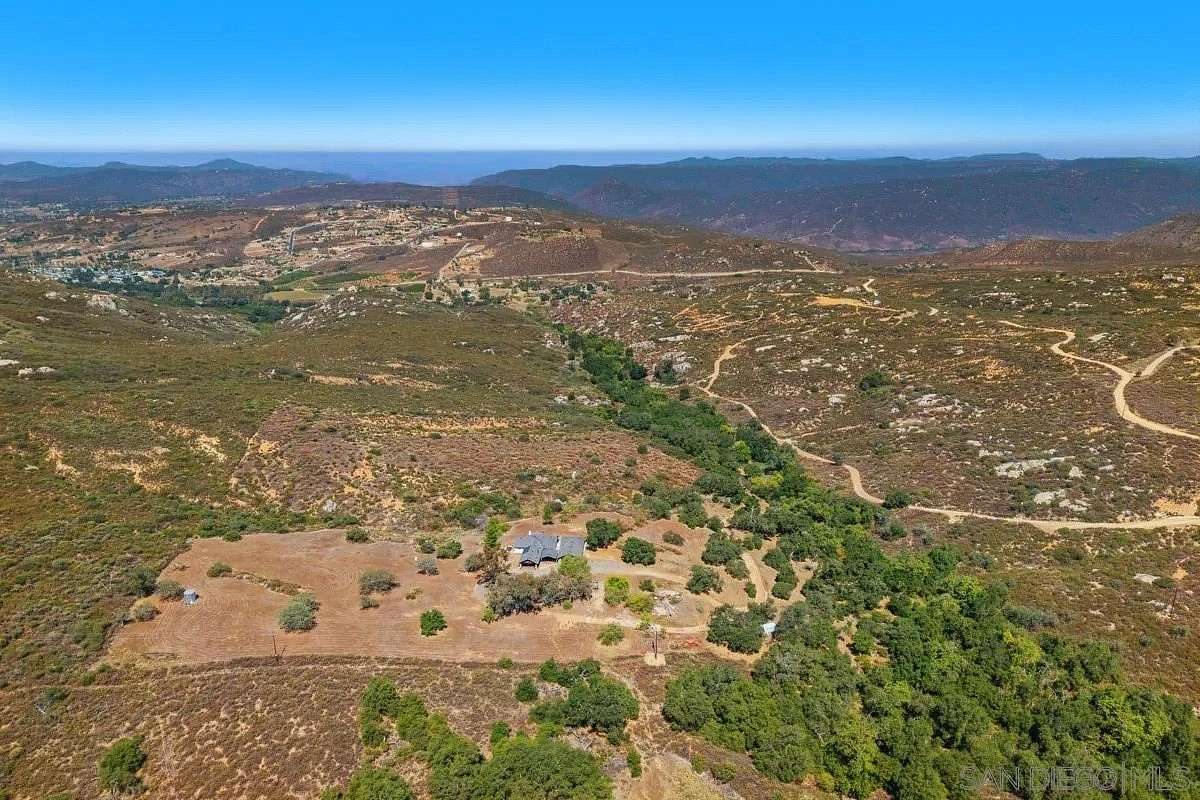 40 Acres of Land with Home for Sale in Ramona, California