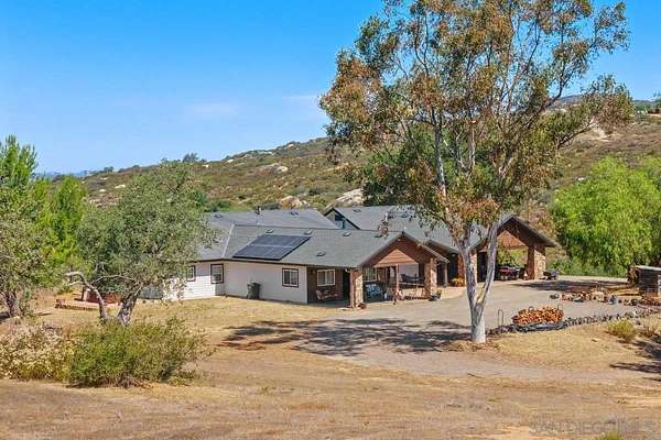 40 Acres of Land with Home for Sale in Ramona, California