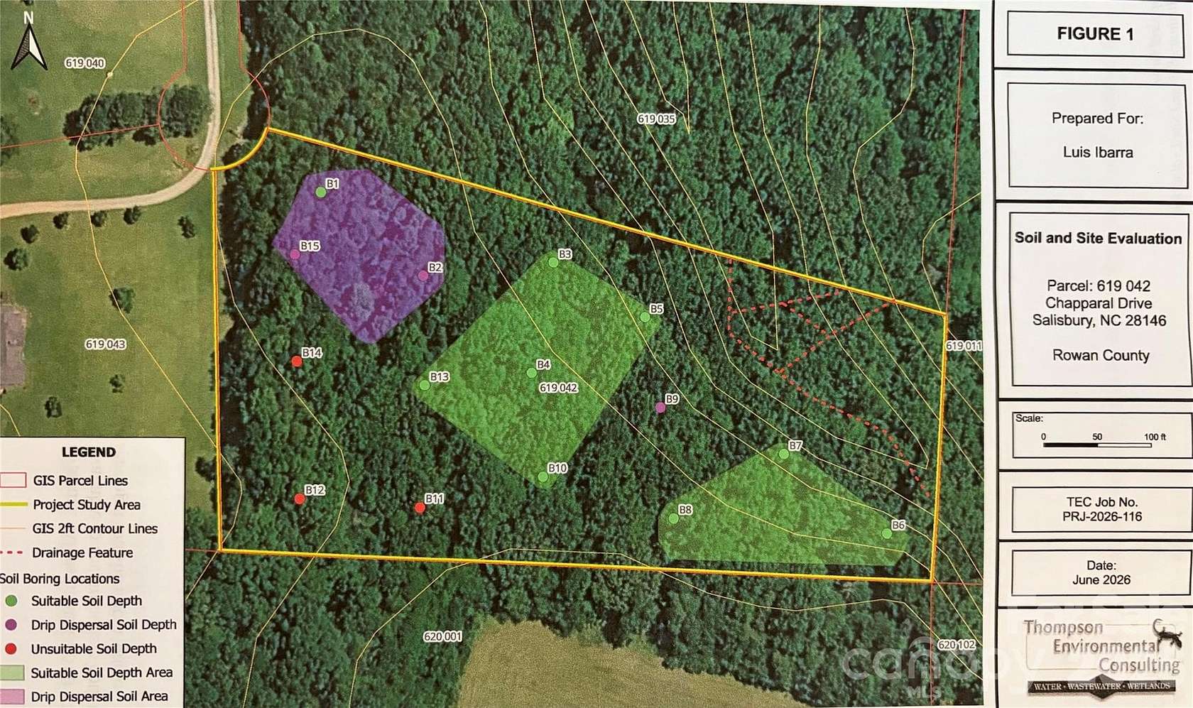 4.83 Acres of Residential Land for Sale in Salisbury, North Carolina