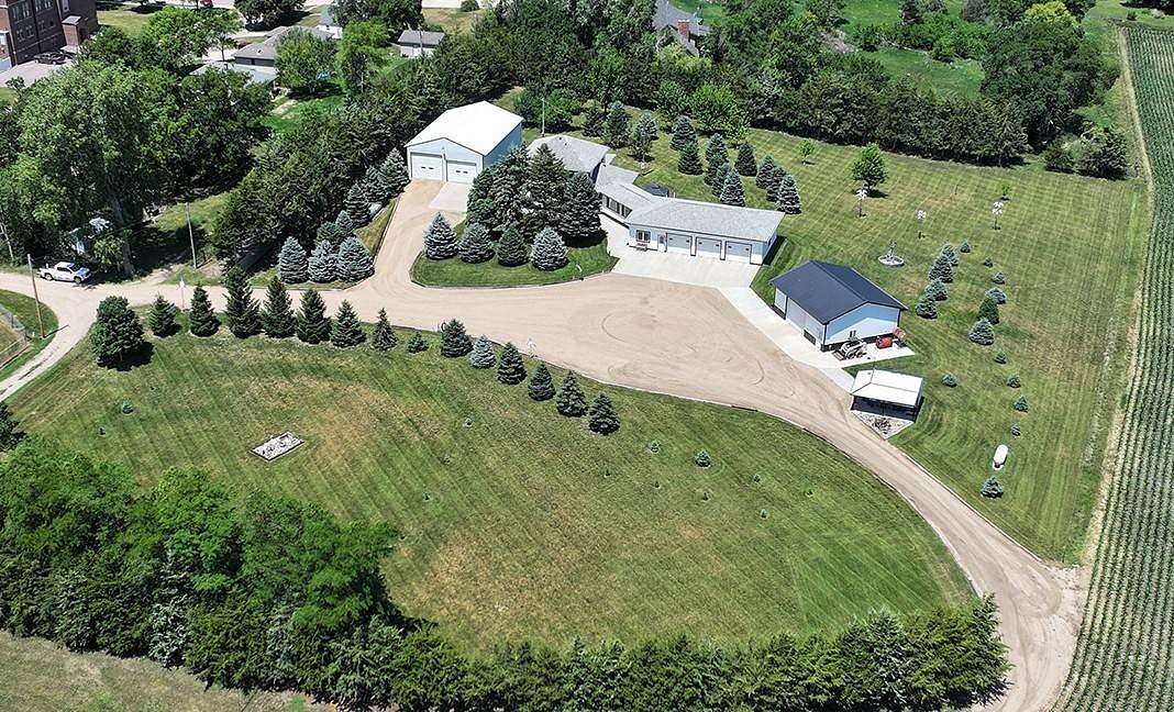 5 Acres of Land with Home for Sale in Bloomfield, Nebraska