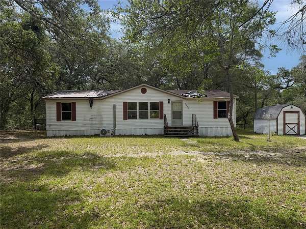 2.5 Acres of Land with Home for Sale in Dunnellon, Florida