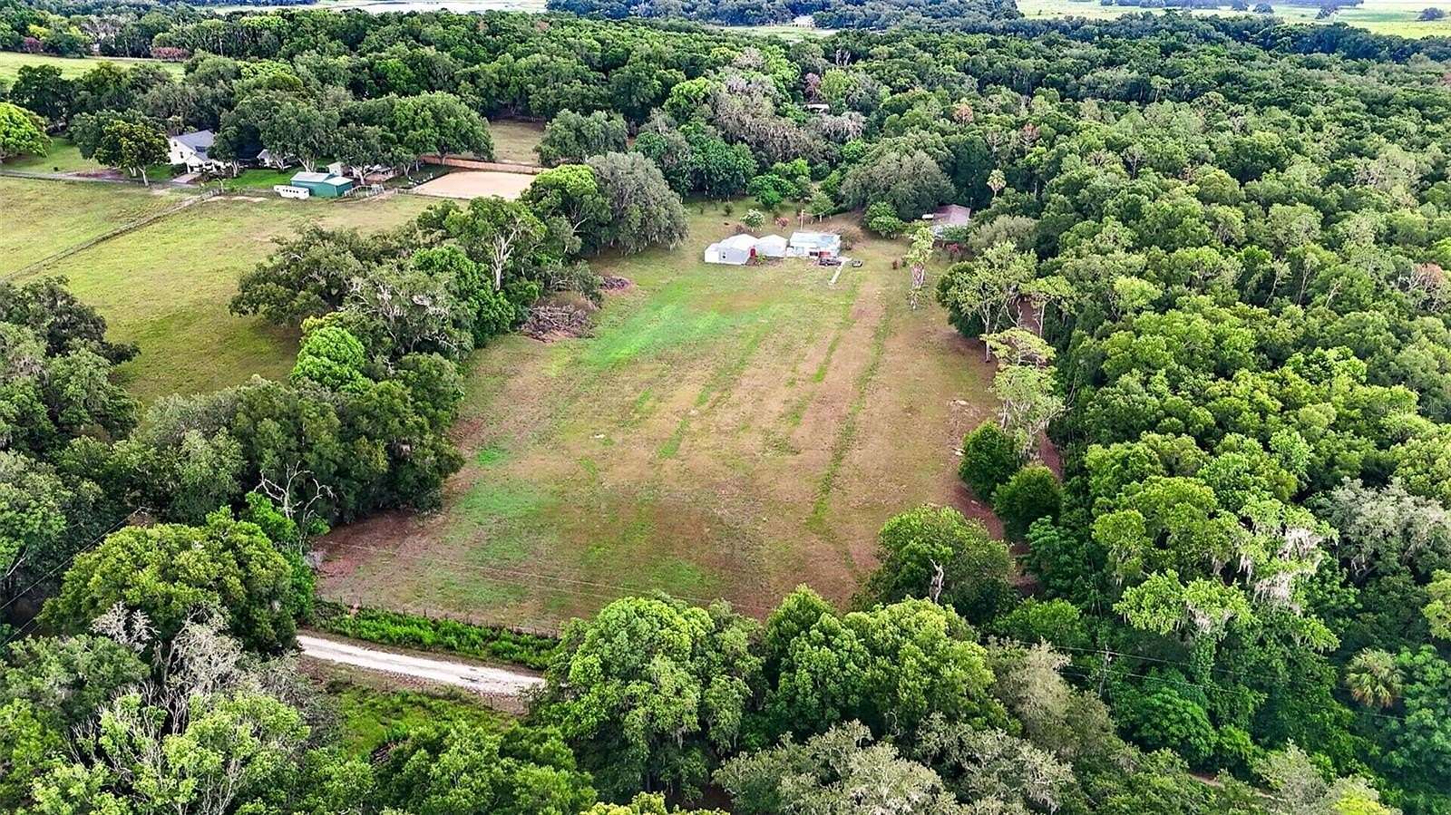 5 Acres of Land with Home for Sale in Dade City, Florida