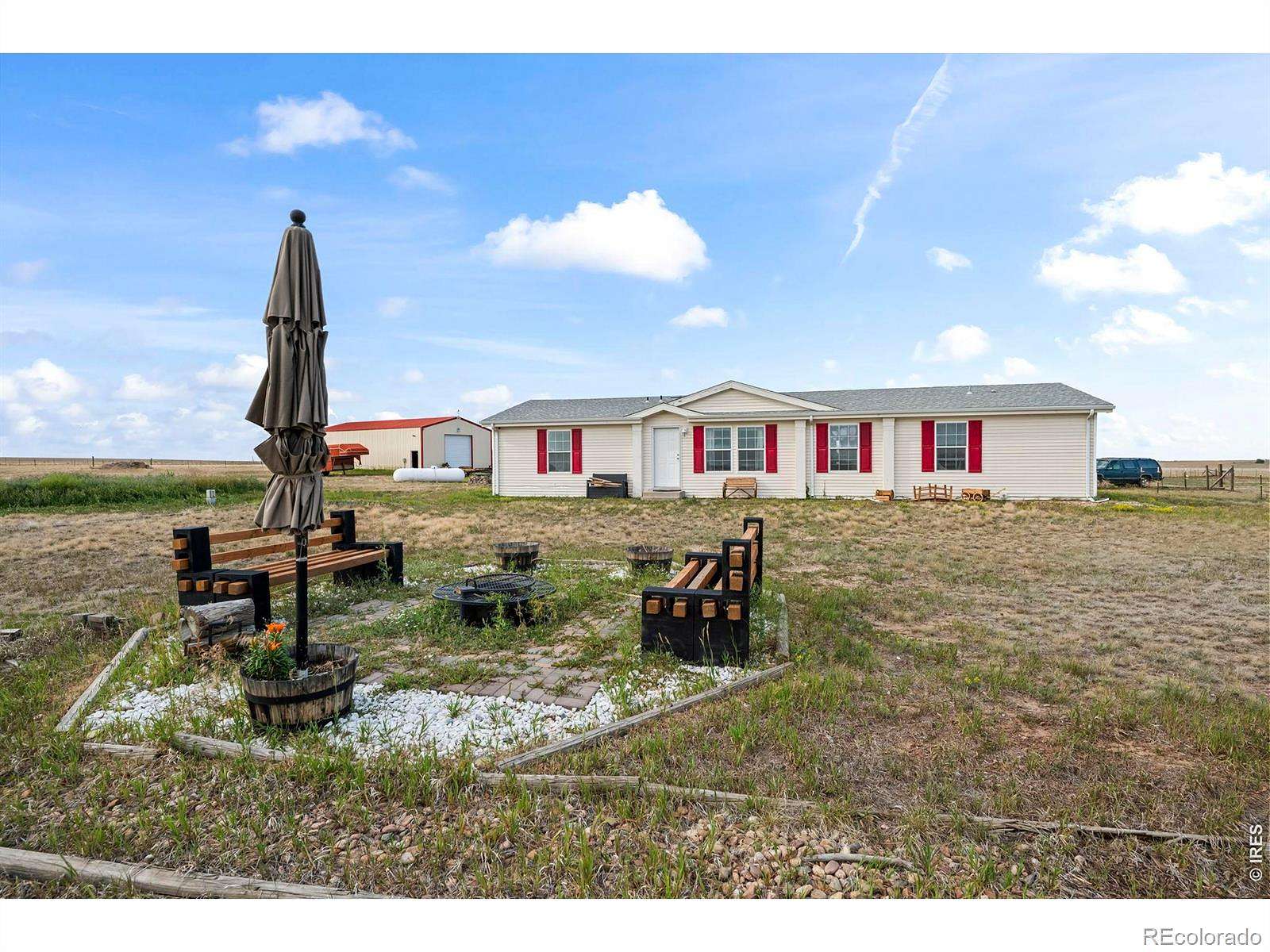 35.5 Acres of Land with Home for Sale in Bennett, Colorado