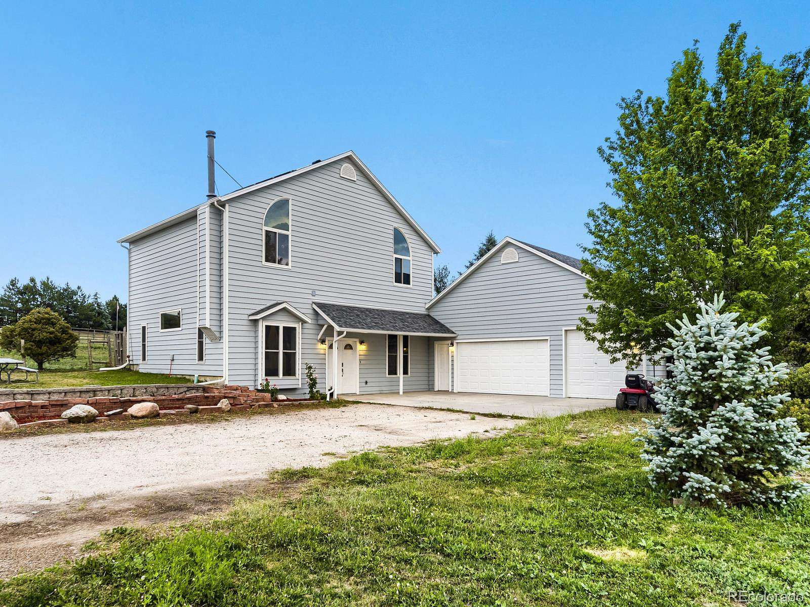 4 Acres of Land with Home for Sale in Elizabeth, Colorado