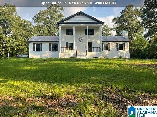 9.5 Acres of Land with Home for Sale in Montevallo, Alabama