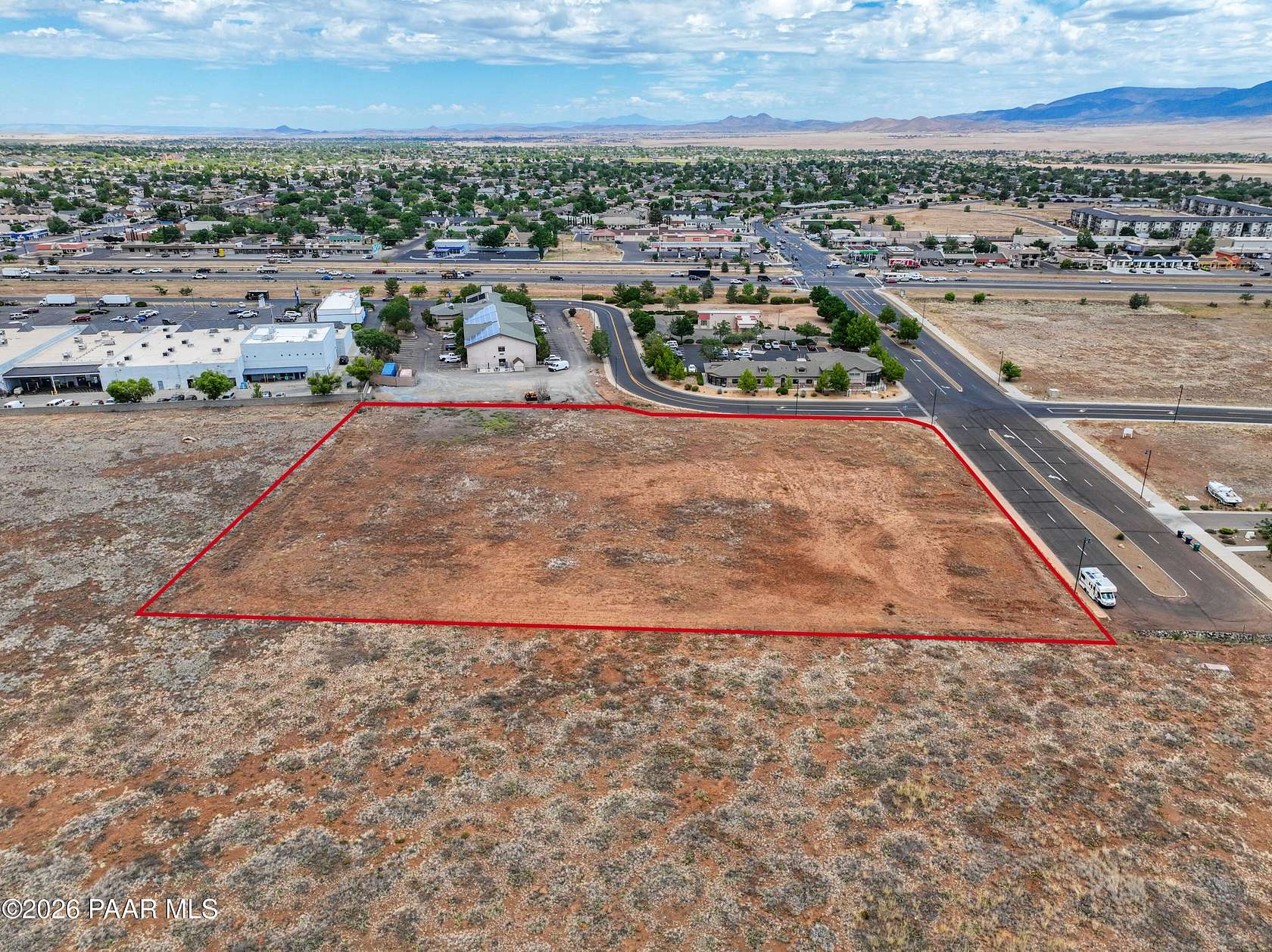 3 Acres of Commercial Land for Sale in Prescott Valley, Arizona