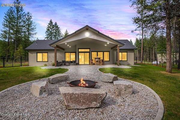 5 Acres of Land with Home for Sale in Blanchard, Idaho