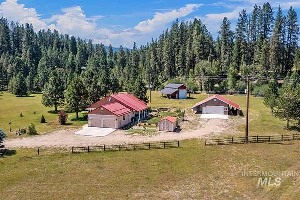 4.64 Acres of Land with Home for Sale in Garden Valley, Idaho