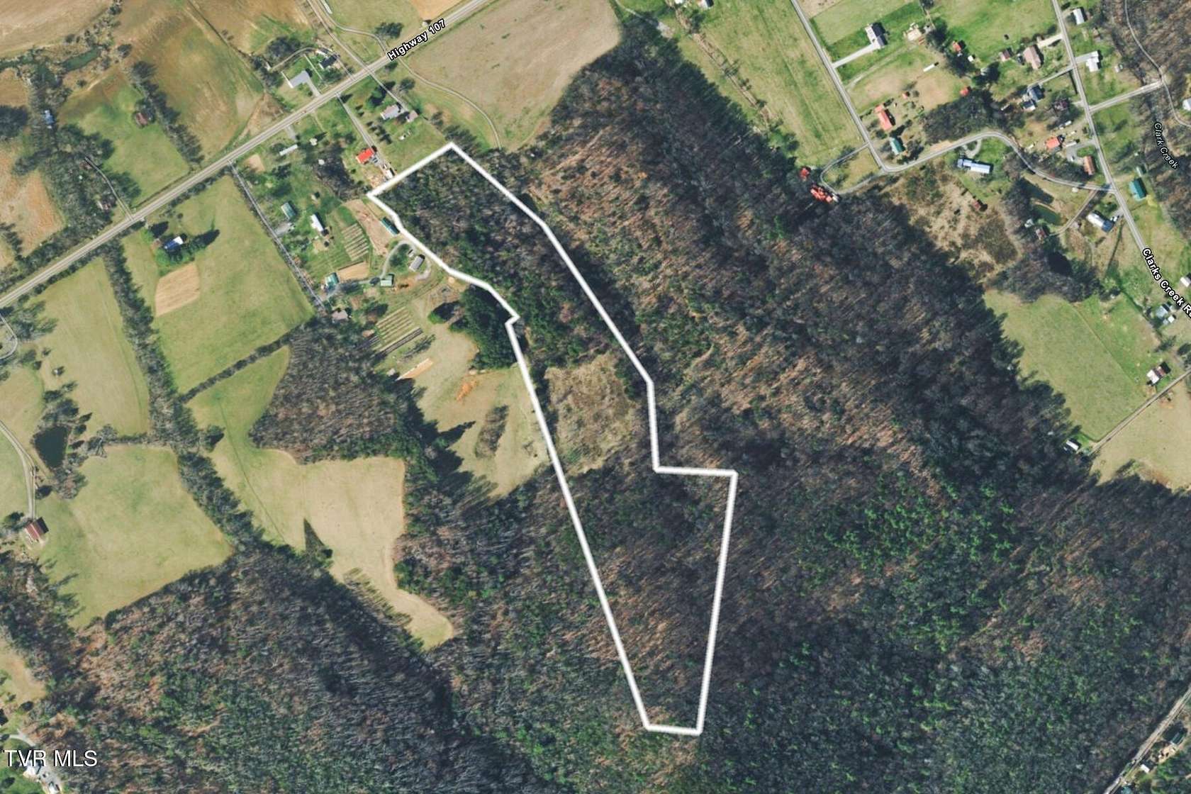 22 Acres of Recreational & Residential Land for Sale in Jonesborough, Tennessee