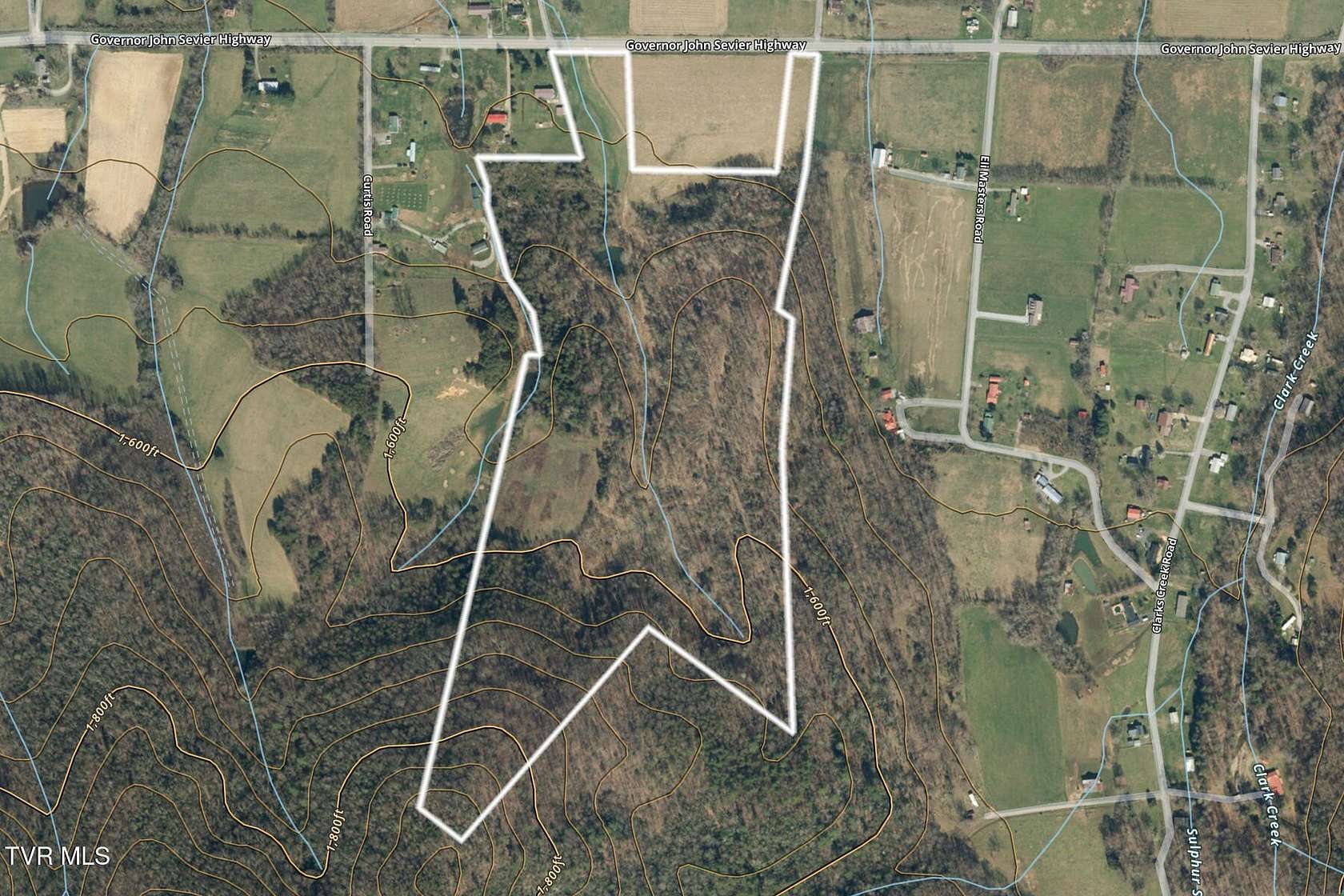 52 Acres of Recreational & Residential Land for Sale in Jonesborough, Tennessee