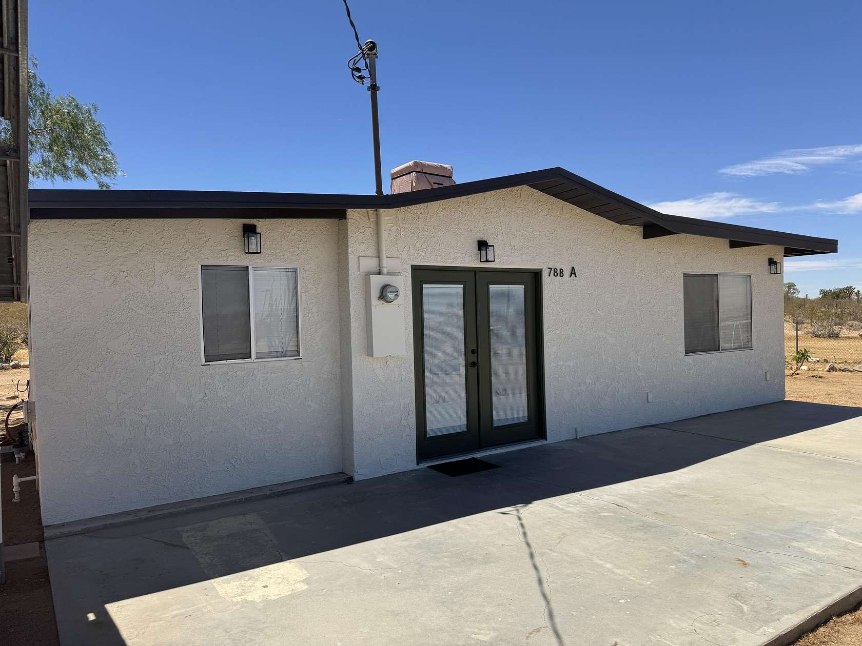 5 Acres of Land with Home for Sale in Landers, California