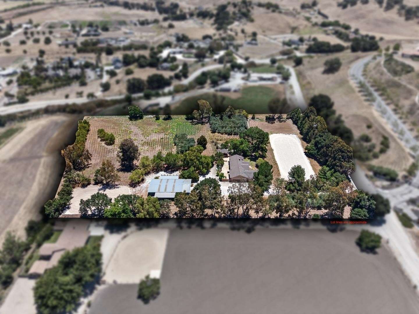5 Acres of Land with Home for Sale in Hollister, California