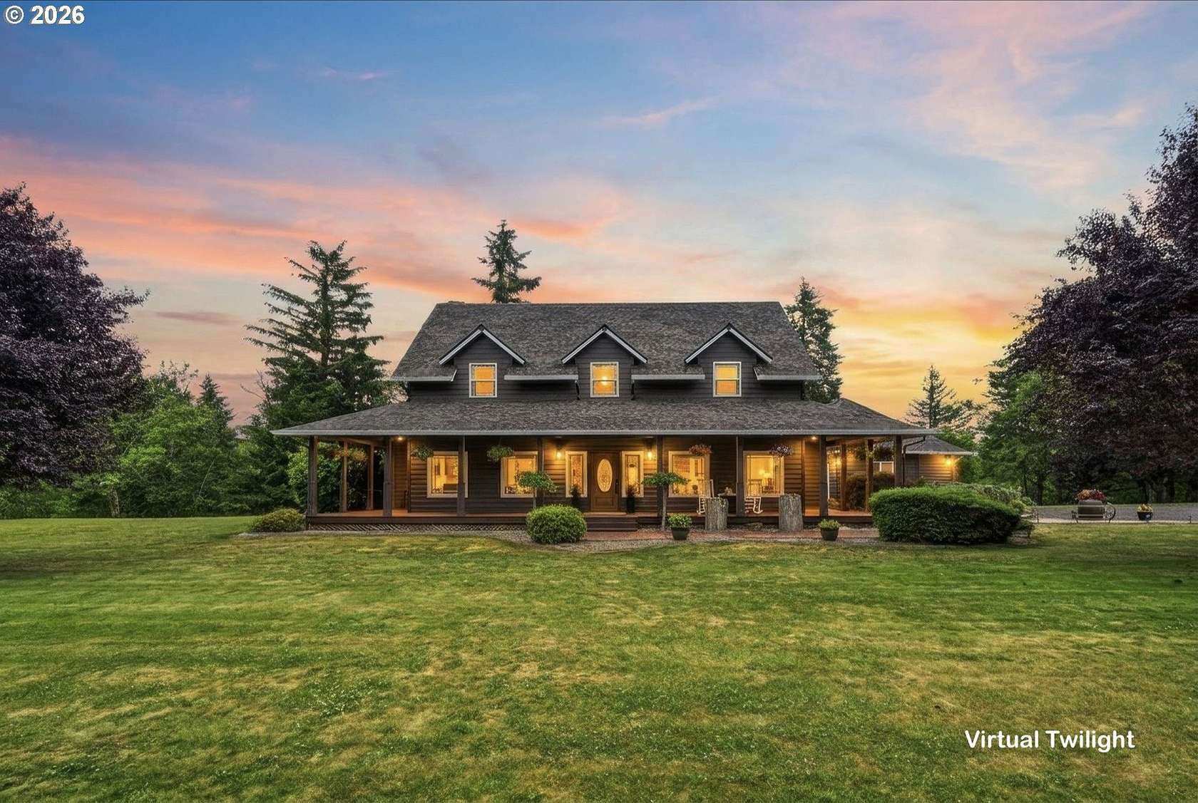 14.7 Acres of Land with Home for Sale in Washougal, Washington