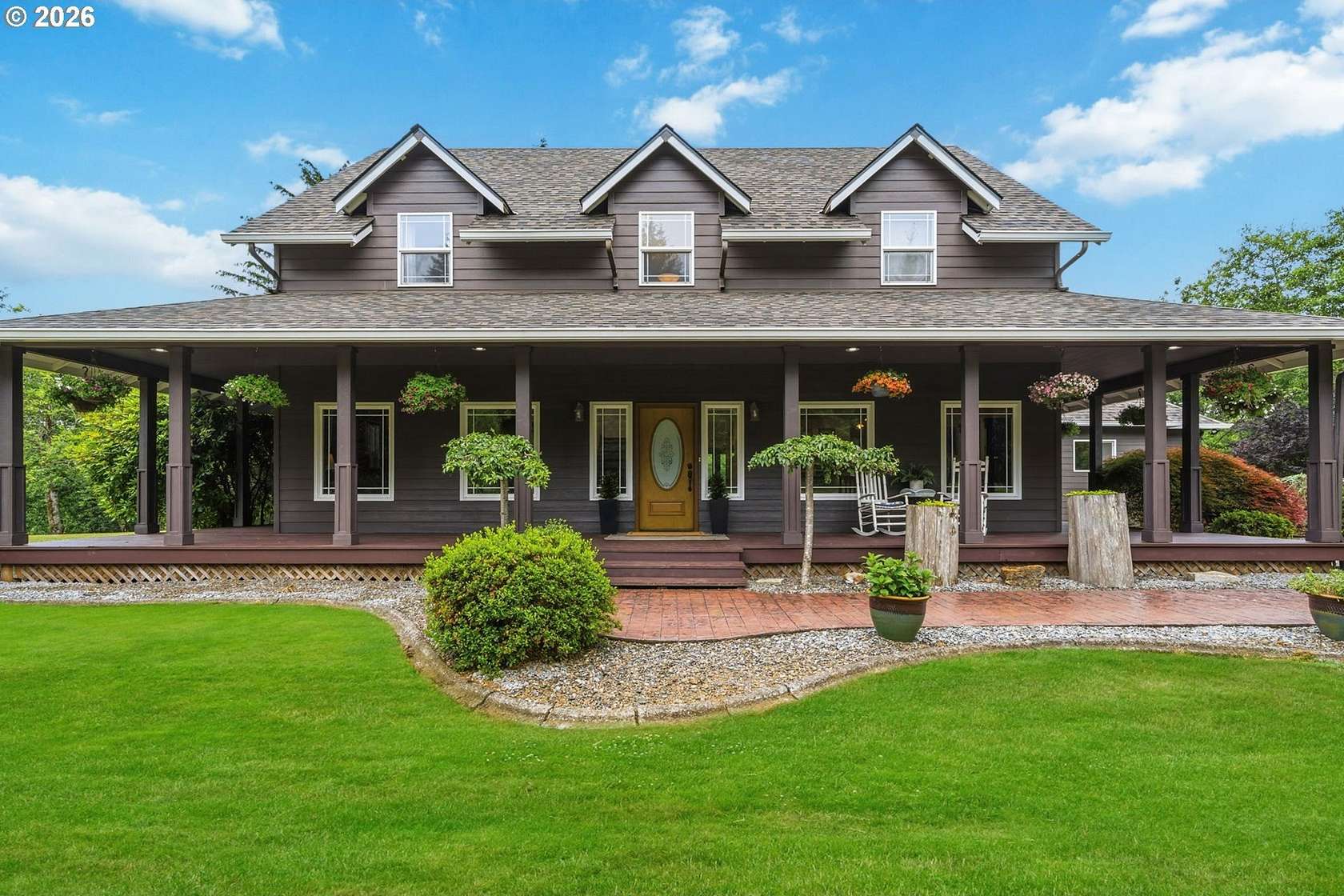 14.7 Acres of Land with Home for Sale in Washougal, Washington